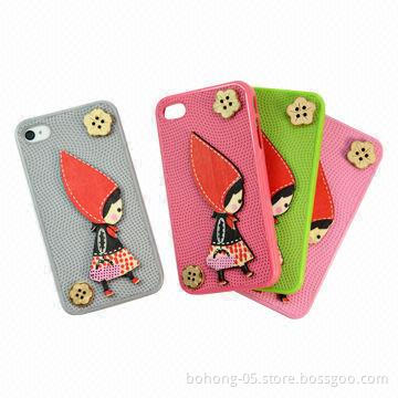 Hard Case for iPhone 5S, Cute Little Red Riding Hood, Various Colors are Available